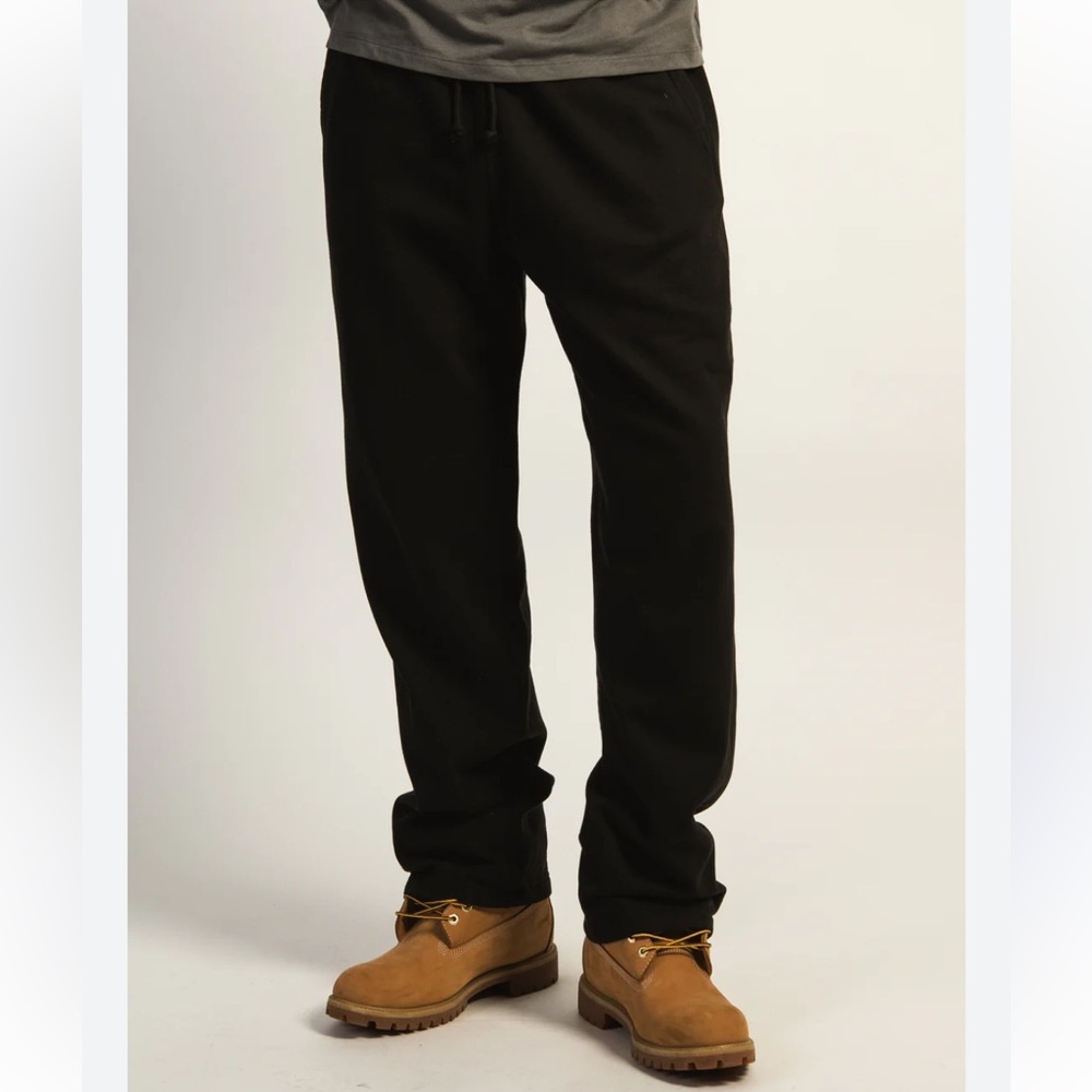 Men's Black Drawstring SweatPants, joggers Boathouse, small